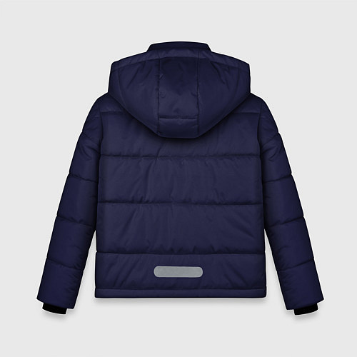 Зимняя куртка для мальчика В объятиях удачи / 3D-Черный – фото 2