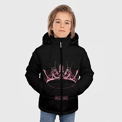 Куртка зимняя для мальчика BLACKPINK- The Album, цвет: 3D-черный — фото 2