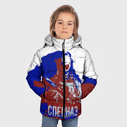 Куртка зимняя для мальчика Спецназ России, цвет: 3D-черный — фото 2