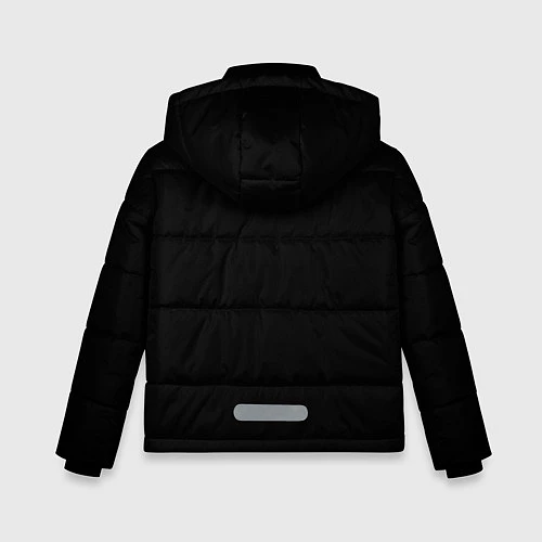 Зимняя куртка для мальчика Орлан / 3D-Черный – фото 2