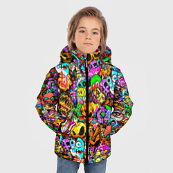 Куртка зимняя для мальчика STANDOFF 2 STICKERS, цвет: 3D-красный — фото 2