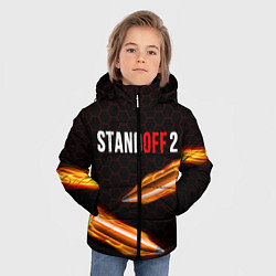 Куртка зимняя для мальчика STANDOFF 2, цвет: 3D-черный — фото 2