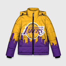 Куртка зимняя для мальчика LOS ANGELES LAKERS, цвет: 3D-красный