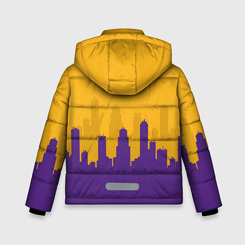 Зимняя куртка для мальчика LOS ANGELES LAKERS / 3D-Черный – фото 2