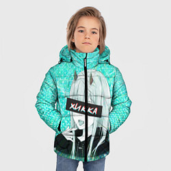 Куртка зимняя для мальчика Zero Two Хикка, цвет: 3D-светло-серый — фото 2