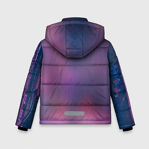Зимняя куртка для мальчика Урарака Очако / 3D-Черный – фото 2
