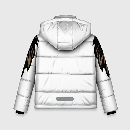 Зимняя куртка для мальчика Сова / 3D-Черный – фото 2
