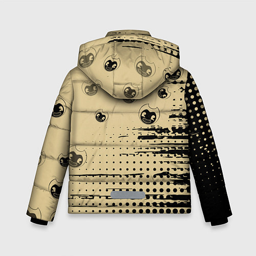 Зимняя куртка для мальчика BENDY AND THE INK MACHINE / 3D-Черный – фото 2