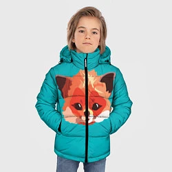 Куртка зимняя для мальчика Лисичка, цвет: 3D-красный — фото 2
