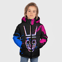 Куртка зимняя для мальчика Watch Dogs Legion, цвет: 3D-красный — фото 2