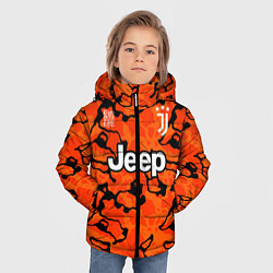Куртка зимняя для мальчика JUVENTUS резервная 2021, цвет: 3D-черный — фото 2