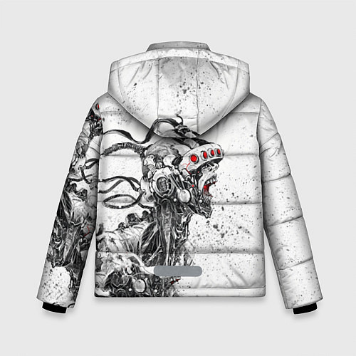 Зимняя куртка для мальчика CYBERPUNK 2077 / 3D-Черный – фото 2
