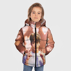 Куртка зимняя для мальчика JUNGKOOK BTS, цвет: 3D-красный — фото 2