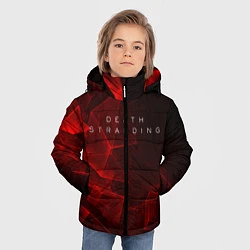 Куртка зимняя для мальчика DEATH STRANDING S, цвет: 3D-светло-серый — фото 2