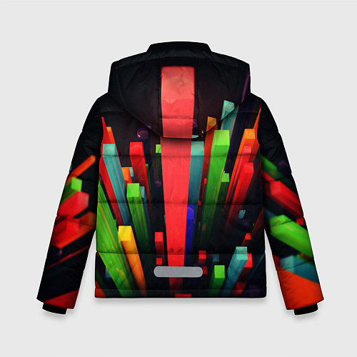 Зимняя куртка для мальчика MINECRAFT GAME S / 3D-Черный – фото 2