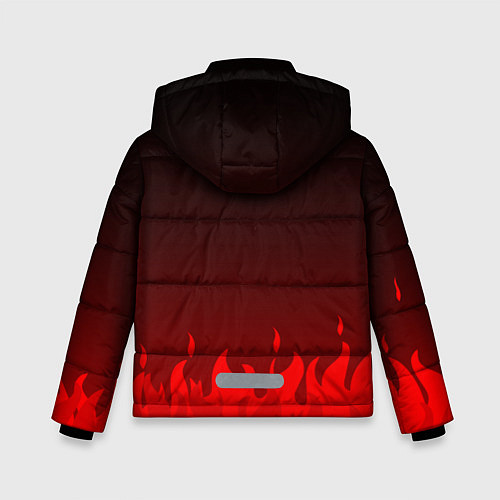 Зимняя куртка для мальчика Among Us Z / 3D-Черный – фото 2