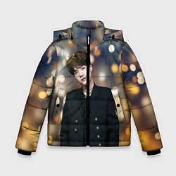 Куртка зимняя для мальчика MIN YOONGI, цвет: 3D-красный