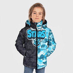 Куртка зимняя для мальчика КАМУФЛЯЖ BRAWL LOGO ЗИМА, цвет: 3D-светло-серый — фото 2