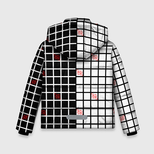 Зимняя куртка для мальчика Разносторонняя сетка Fumrre / 3D-Черный – фото 2