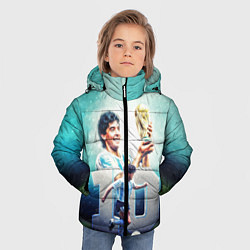 Куртка зимняя для мальчика 10 number, цвет: 3D-красный — фото 2