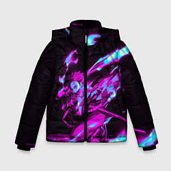 Куртка зимняя для мальчика НЕОНОВЫЙ ТАНДЖИРО, цвет: 3D-черный