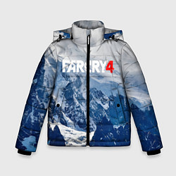 Куртка зимняя для мальчика FARCRY 4 S, цвет: 3D-светло-серый