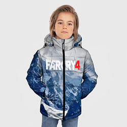 Куртка зимняя для мальчика FARCRY 4 S, цвет: 3D-светло-серый — фото 2