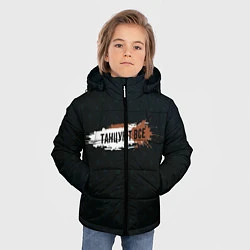 Куртка зимняя для мальчика Танцуют все, цвет: 3D-черный — фото 2