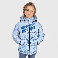 Куртка зимняя для мальчика Naughty not nice, цвет: 3D-красный — фото 2
