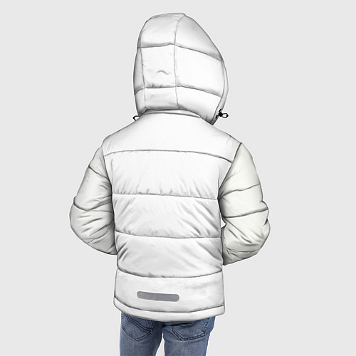 Зимняя куртка для мальчика Котёнок / 3D-Красный – фото 4