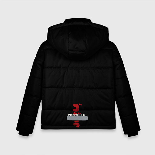 Зимняя куртка для мальчика Годзилла / 3D-Черный – фото 2