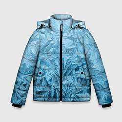 Куртка зимняя для мальчика Иней, цвет: 3D-черный