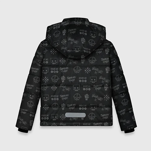 Зимняя куртка для мальчика Noize MC / 3D-Черный – фото 2