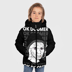 Куртка зимняя для мальчика OK DOOMER, цвет: 3D-красный — фото 2