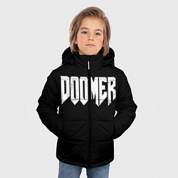 Куртка зимняя для мальчика Doomer, цвет: 3D-черный — фото 2