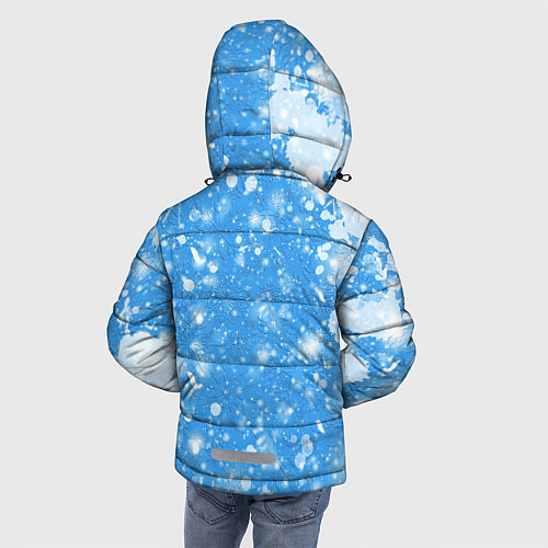 Зимняя куртка для мальчика Новогодний Манкрафт / 3D-Красный – фото 4