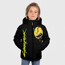 Куртка зимняя для мальчика V s favorite T-shirt, цвет: 3D-черный — фото 2