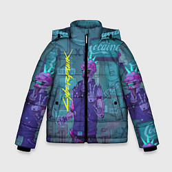 Зимняя куртка для мальчика Cyberpunk 2077