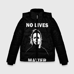 Куртка зимняя для мальчика MICHAEL MYERS, цвет: 3D-черный