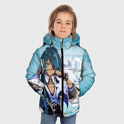 Куртка зимняя для мальчика GENSHIN IMPACT, КЭЙА, цвет: 3D-черный — фото 2