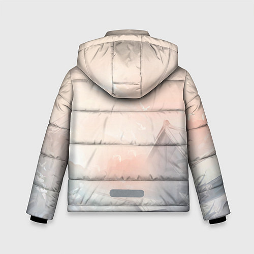 Зимняя куртка для мальчика GENSHIN IMPACT Zhongli / 3D-Черный – фото 2