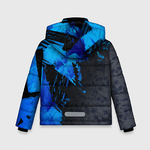 Зимняя куртка для мальчика Genshin Impact / 3D-Черный – фото 2