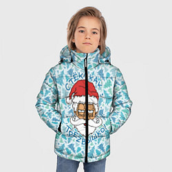 Куртка зимняя для мальчика СтЁкЛ кАк ТрЕзВыШкО, цвет: 3D-черный — фото 2