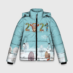 Зимняя куртка для мальчика Год быка 2021