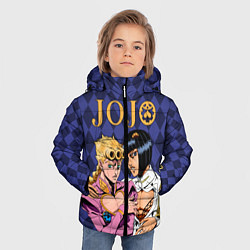 Куртка зимняя для мальчика JOJO, цвет: 3D-черный — фото 2