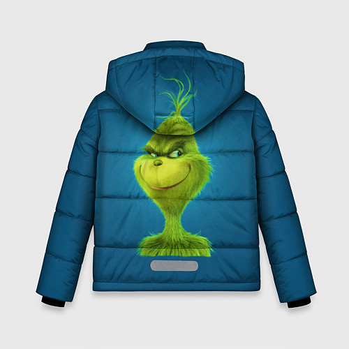 Зимняя куртка для мальчика Гринч / 3D-Черный – фото 2