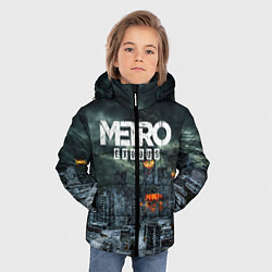 Куртка зимняя для мальчика Metro Exodus, цвет: 3D-красный — фото 2