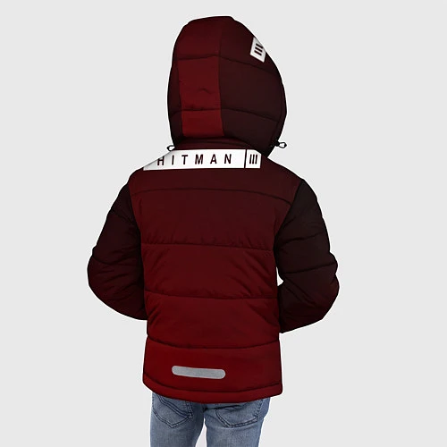 Зимняя куртка для мальчика Hitman III / 3D-Красный – фото 4