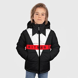 Куртка зимняя для мальчика Hitman III, цвет: 3D-черный — фото 2