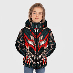 Куртка зимняя для мальчика Черный самурай, цвет: 3D-черный — фото 2